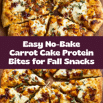 Carrot Cake Protein Bites Recipe