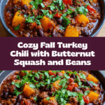 Fall Harvest Ground Turkey Chili Recipe