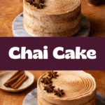 Chai Cake with Cinnamon Cream Cheese Frosting Recipe