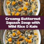 Creamy Butternut Squash and Wild Rice Soup Recipe