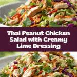 Thai Peanut Chicken Salad Recipe