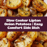 Savory Slow Cooker Lipton Onion Potatoes Recipe