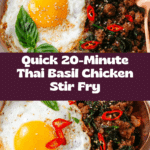 20 Minute Thai Basil Chicken Recipe