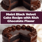 Black Velvet Cake Recipe