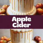 Apple Cider Cake with Salted Caramel Buttercream Recipe
