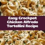 Crockpot Chicken Alfredo Tortellini Recipe