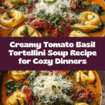 Creamy Tomato Basil Tortellini Soup Recipe