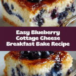 Blueberry Cottage Cheese Breakfast Bake Recipe