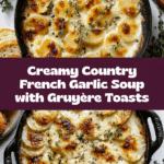 Country French Garlic Soup Recipe