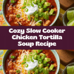 Slow Cooker Chicken Tortilla Soup Recipe