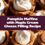 Pumpkin Muffins with Maple Cream Cheese Filling Recipe