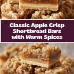 Apple Crisp Shortbread Bars Recipe