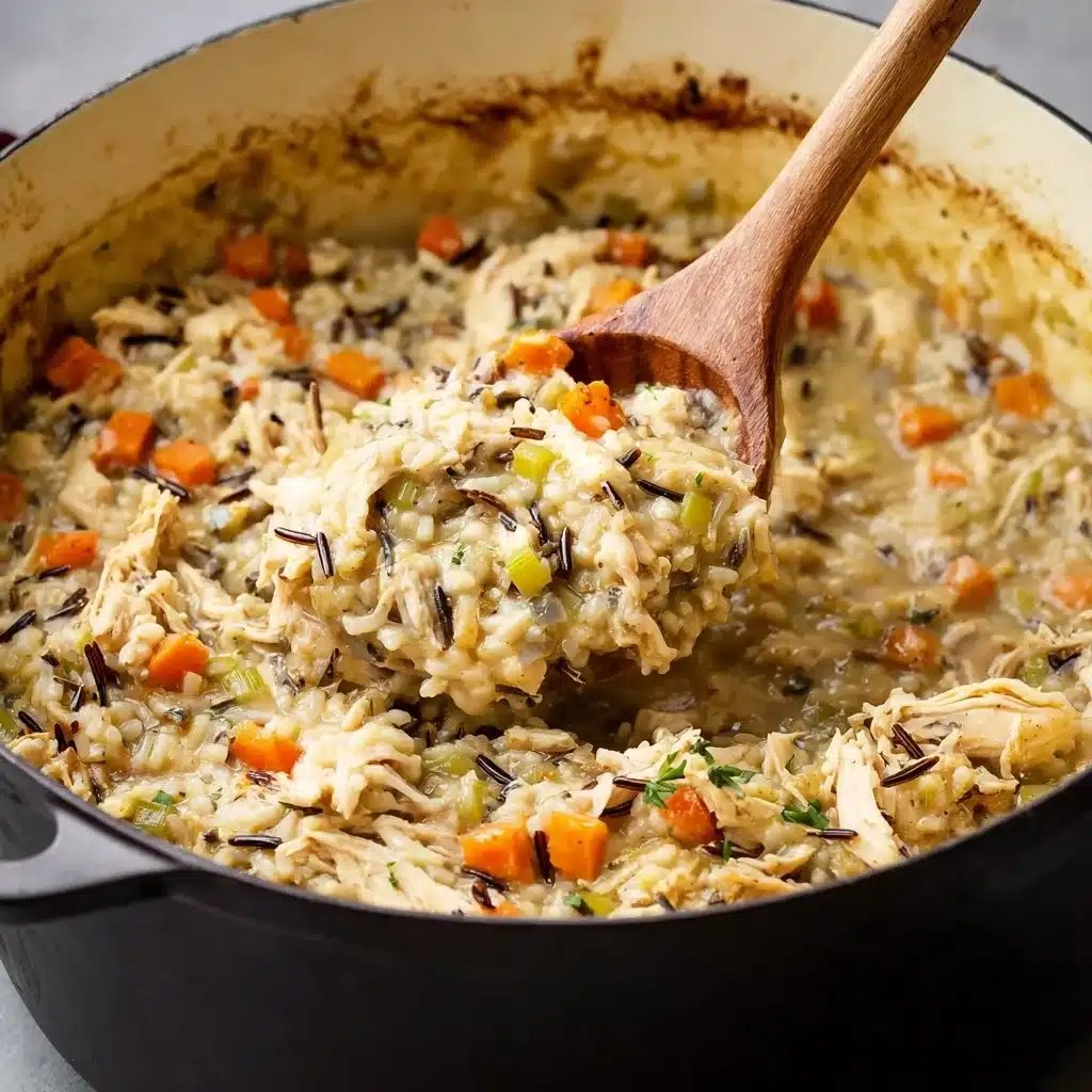Chicken Wild Rice Casserole Recipe - Recipe Image