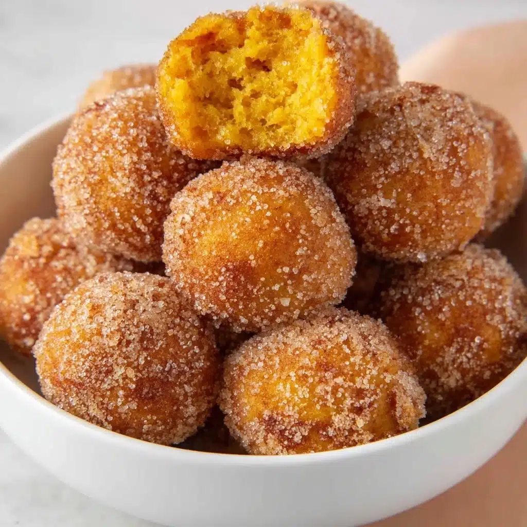 Easy Bisquick Pumpkin Donut Holes Recipe - Recipe Image