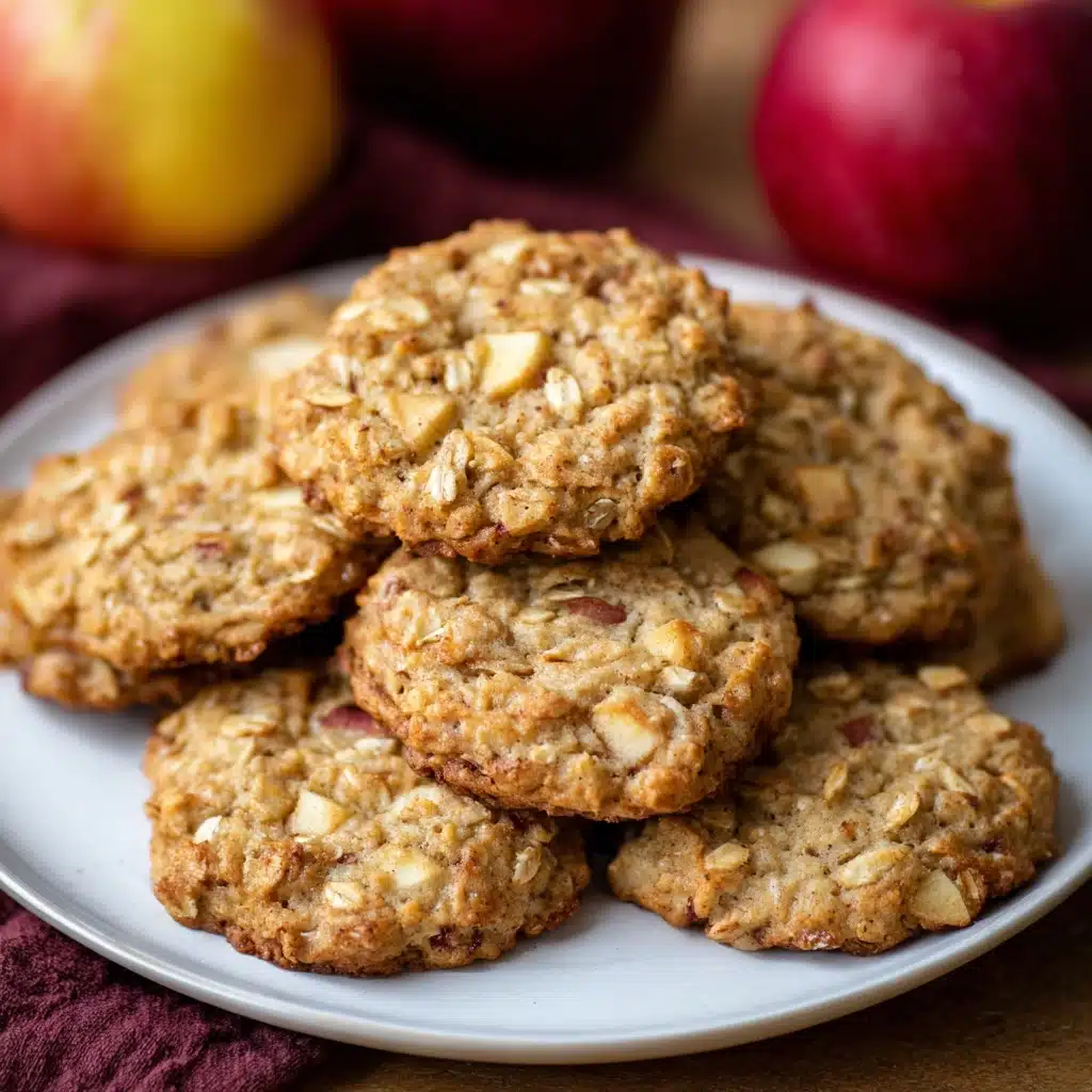 Apple Cinnamon Oatmeal Cookies Recipe - Recipe Image