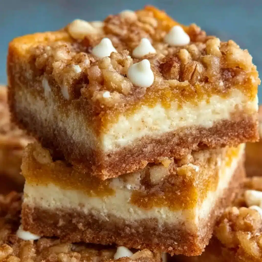 Pumpkin Magic Bars Recipe - Recipe Image