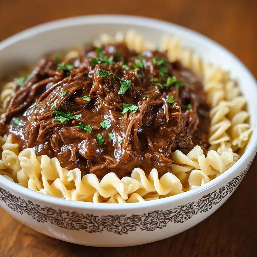 Slow Cooker Beef & Noodles Recipe - Recipe Image