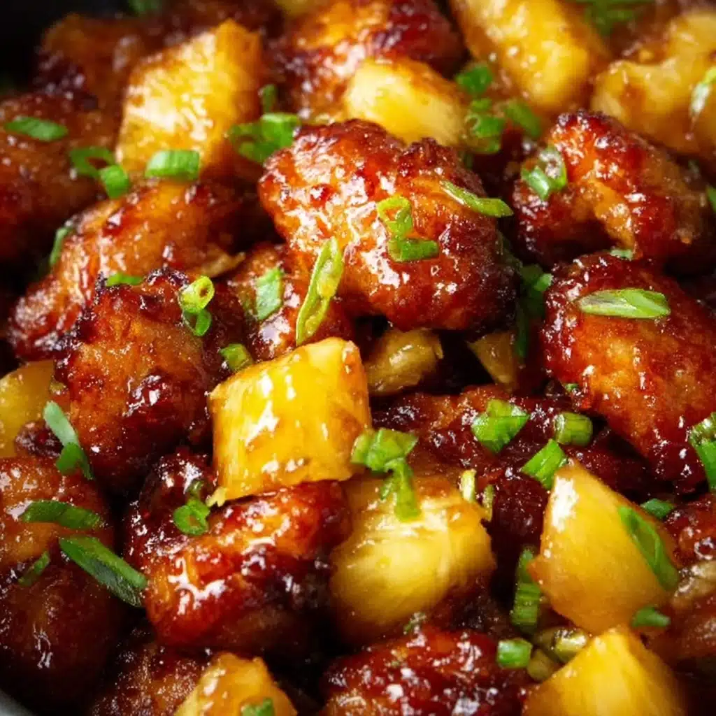 brown sugar pineapple chicken Recipe - Recipe Image