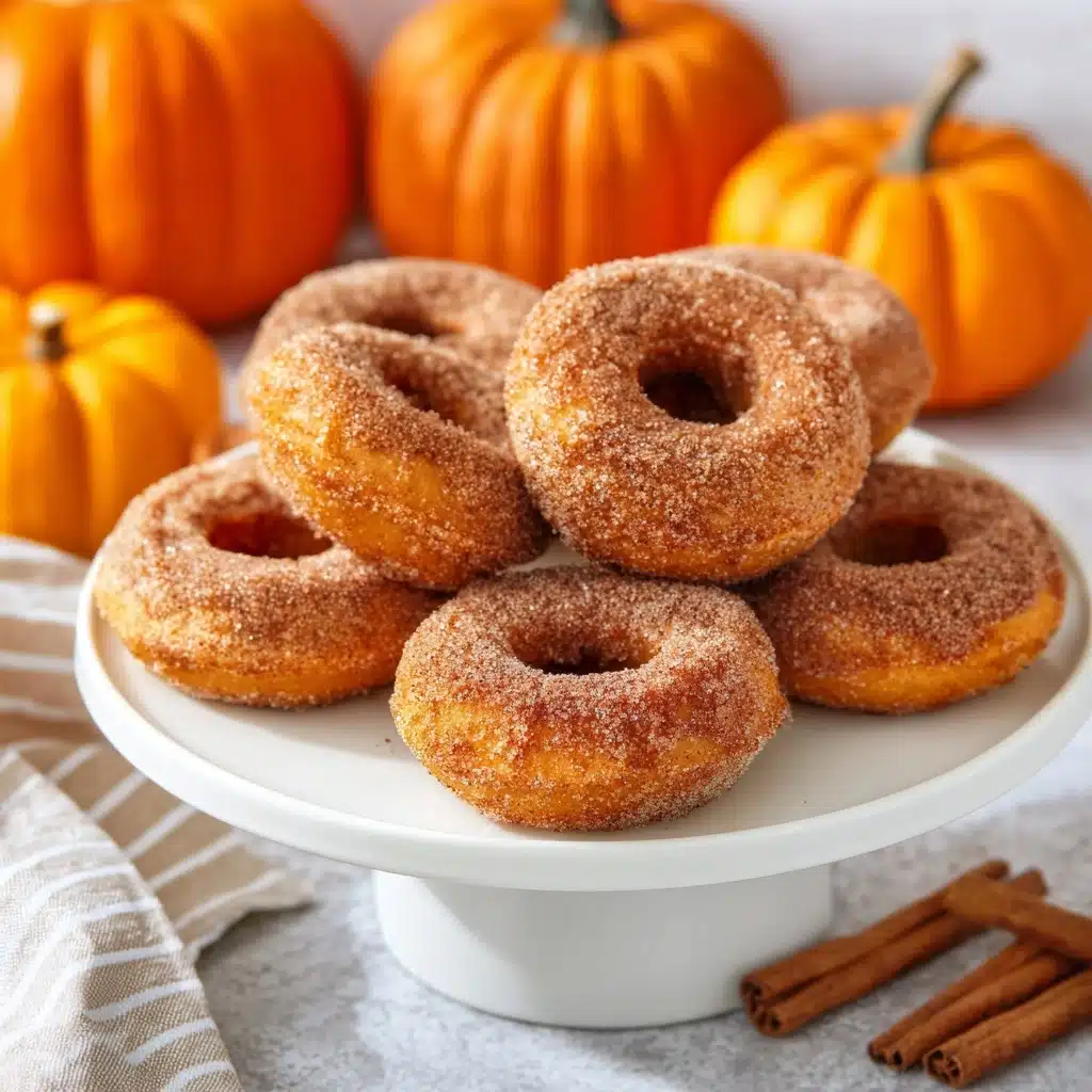 Easy Baked Pumpkin Donuts Recipe - Recipe Image