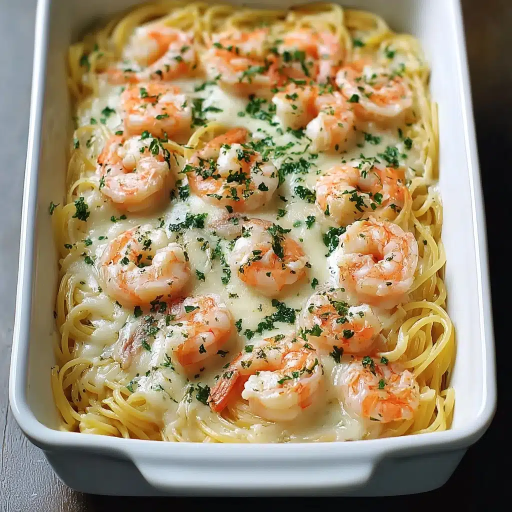 Shrimp Scampi Pasta Bake Recipe - Recipe Image