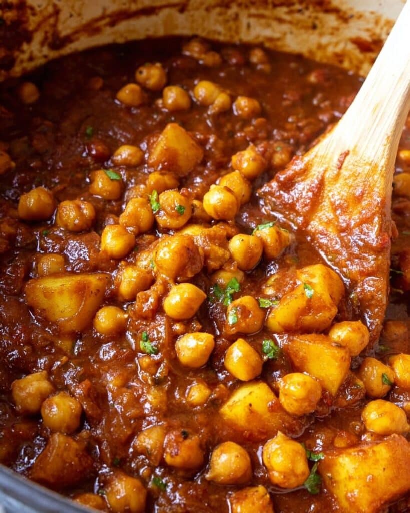Chickpea and Potato Curry Recipe