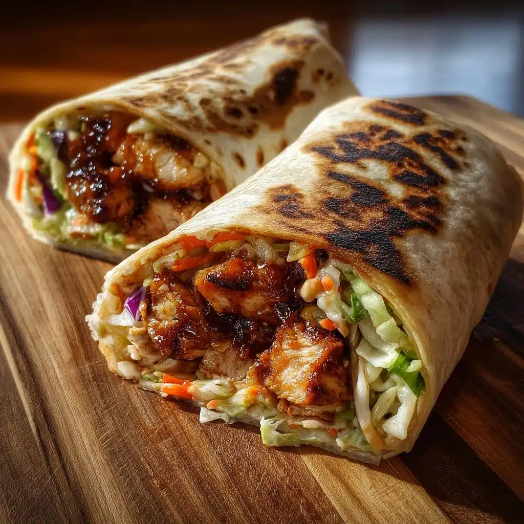 Teriyaki Chicken Wrap Recipe - Recipe Image