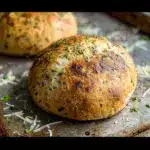 Rustic Garlic Parmesan Herb Bread Recipe