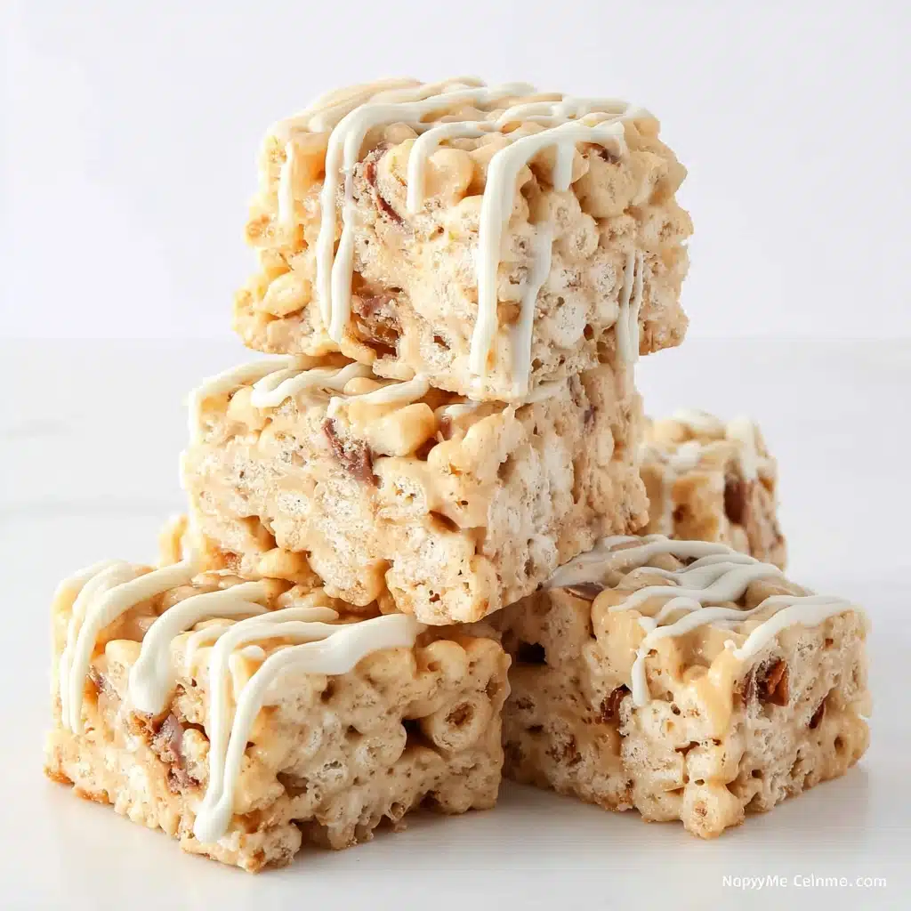Banana Pudding Rice Krispie Treats Recipe - Recipe Image