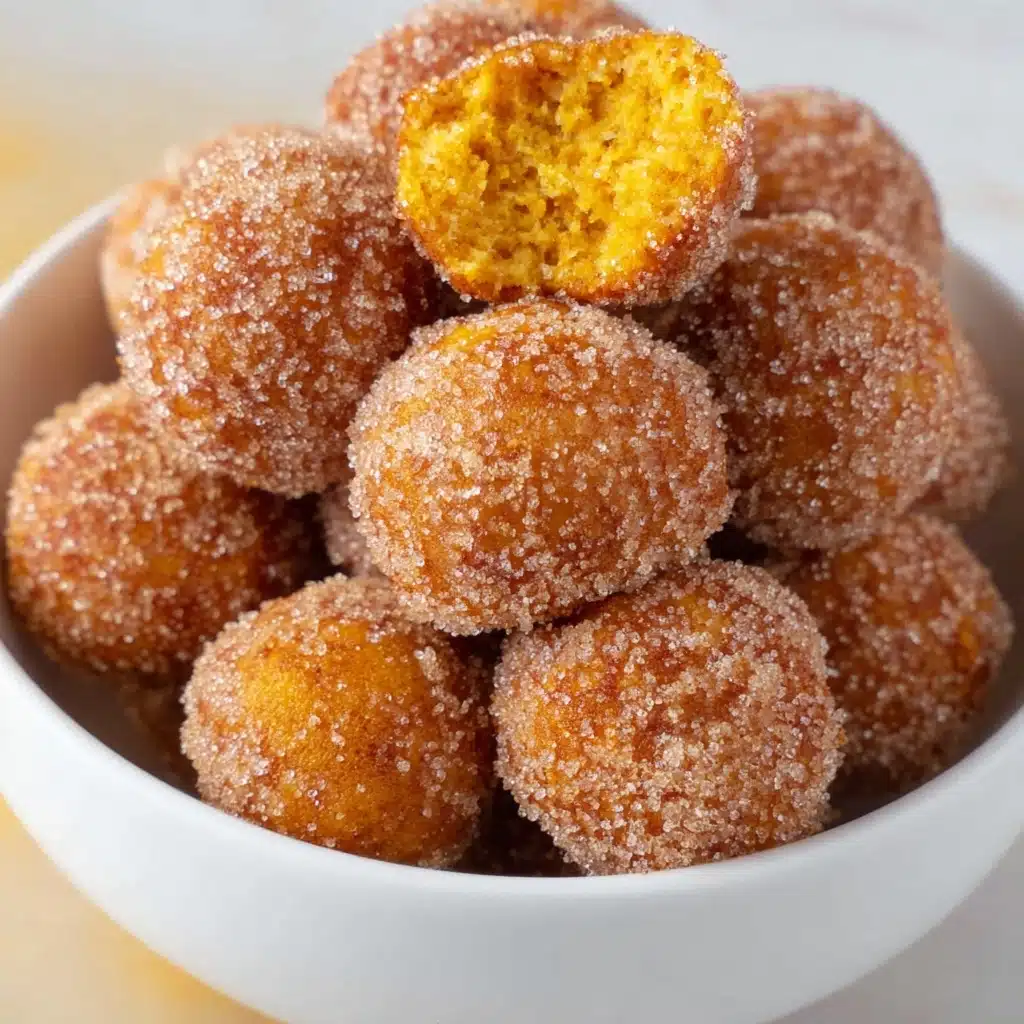 Easy Bisquick Pumpkin Donut Holes Recipe