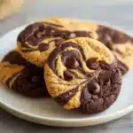 Chocolate Peanut Butter Swirl Cookies Recipe