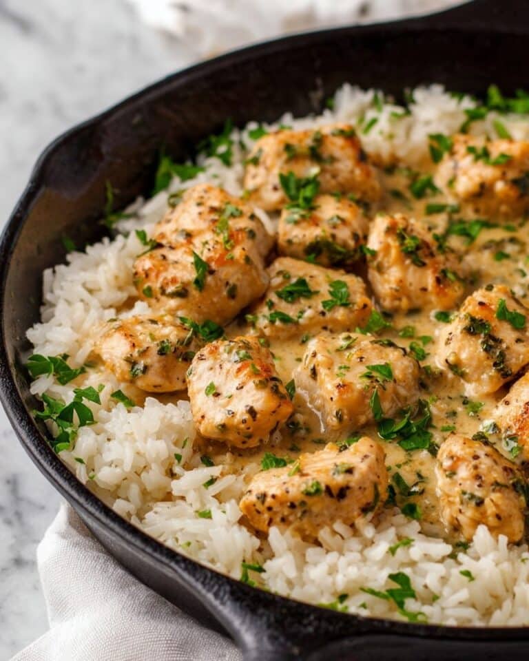 Creamy Herb Chicken & Basmati Rice Recipe
