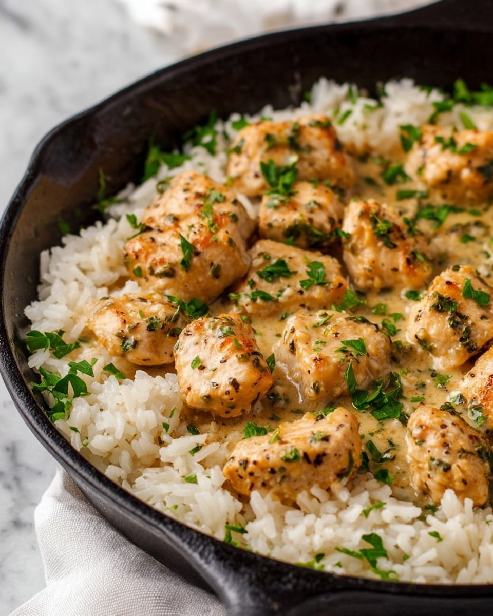 Creamy Herb Chicken & Basmati Rice Recipe