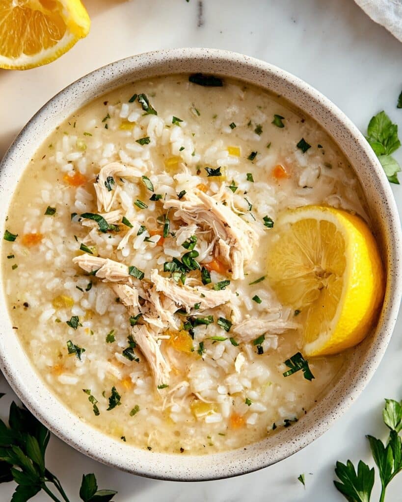 Crockpot Lemon Chicken Soup Recipe