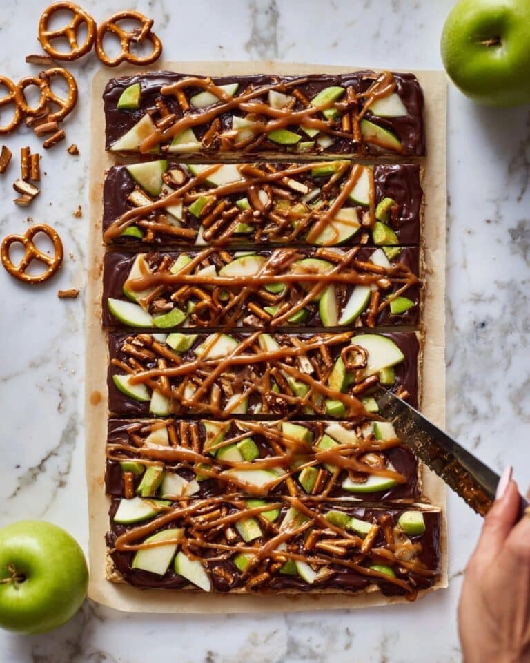High-Protein Caramel Apple Bark Recipe