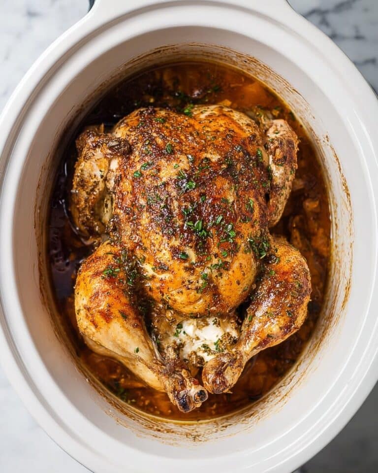 Slow Cooker Whole Chicken with Mayo Recipe