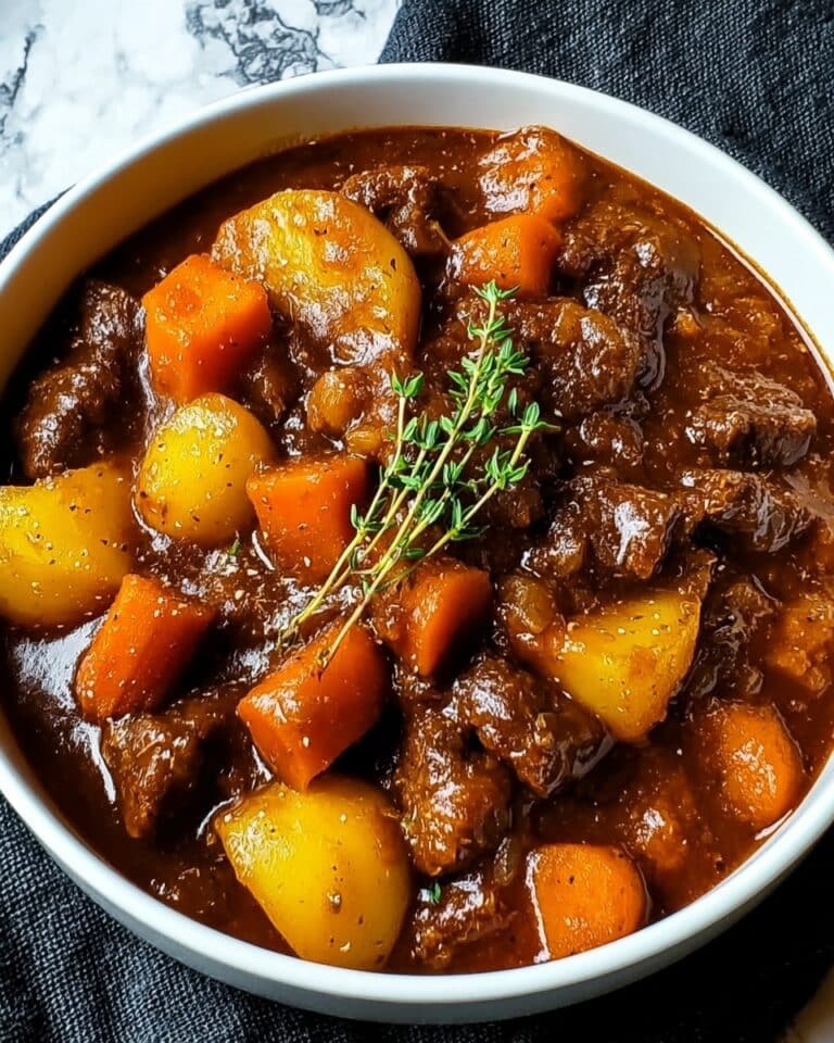 Autumn Harvest Beef Stew Recipe