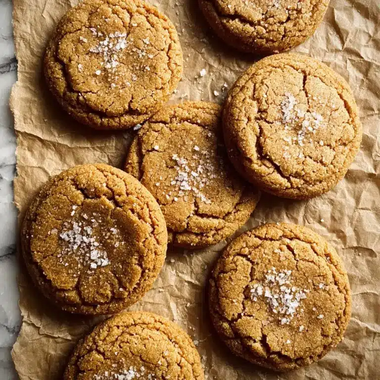Salted Honey Cookies Recipe