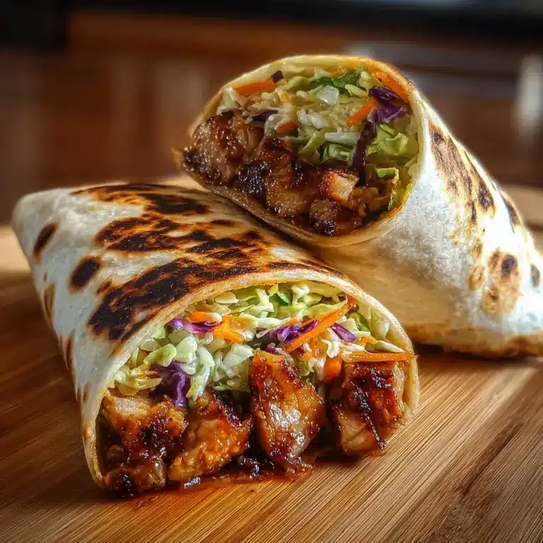Teriyaki Chicken Wrap Recipe