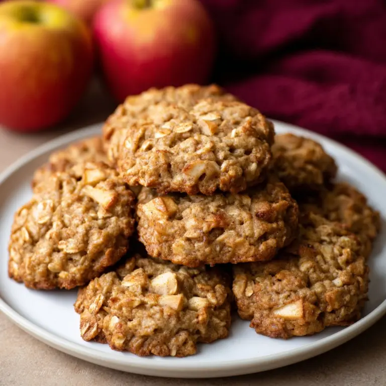 Apple Cinnamon Oatmeal Cookies Recipe