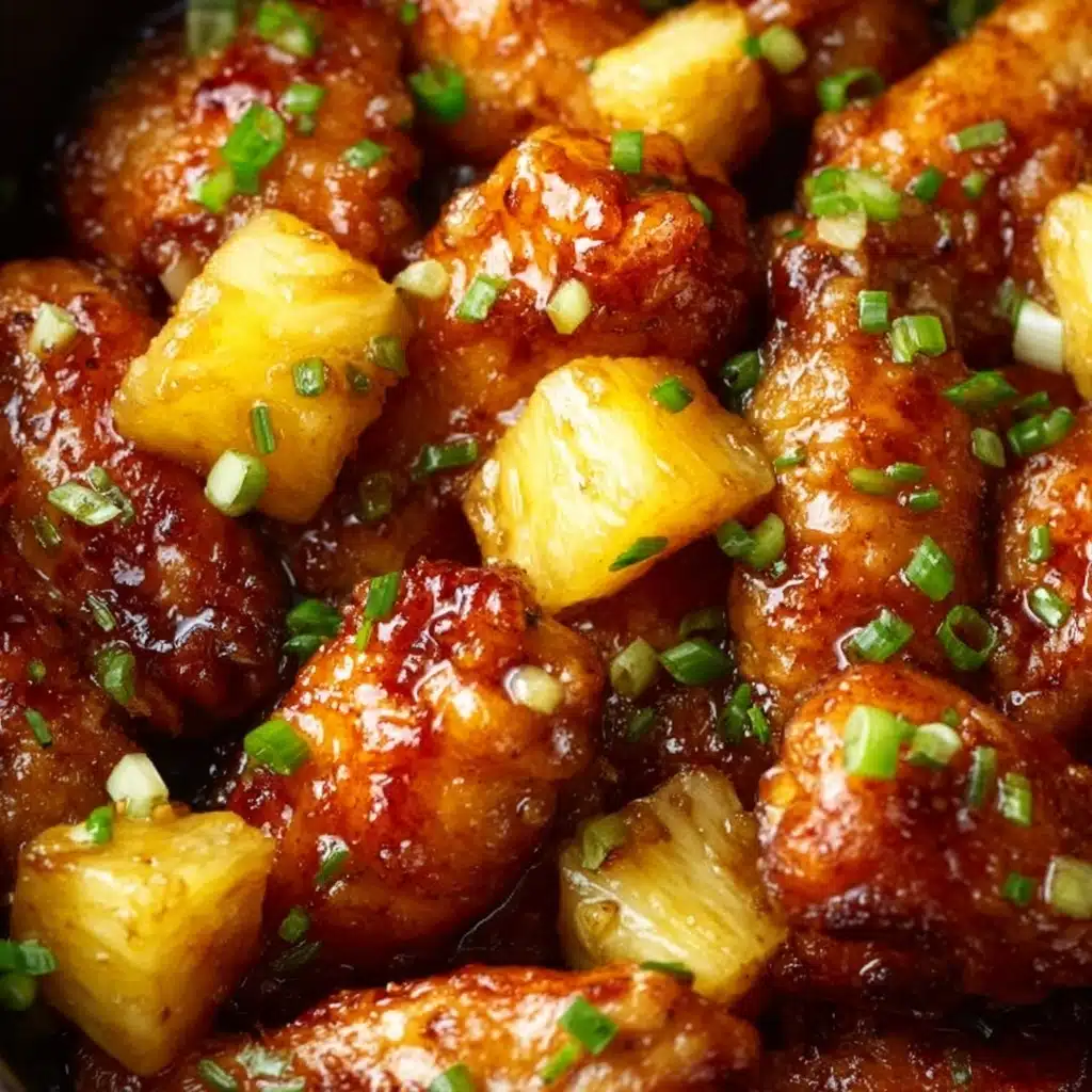 brown sugar pineapple chicken Recipe