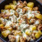 Slow Cooker Garlic Parmesan Chicken and Potatoes Recipe