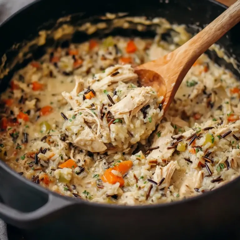 Chicken Wild Rice Casserole Recipe