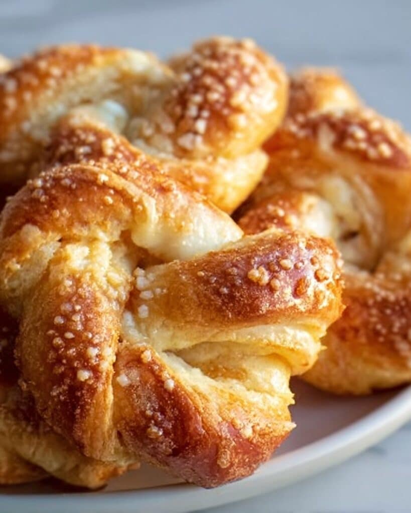 Cheese-Stuffed Pretzels Recipe