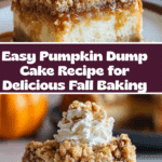 Pumpkin Dump Cake Recipe