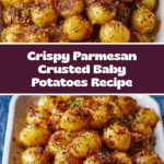 Crispy Parmesan Crusted Baby Potatoes Recipe