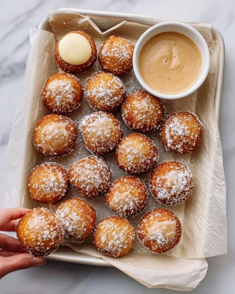 Healthy Baked Pumpkin Donut Holes Recipe