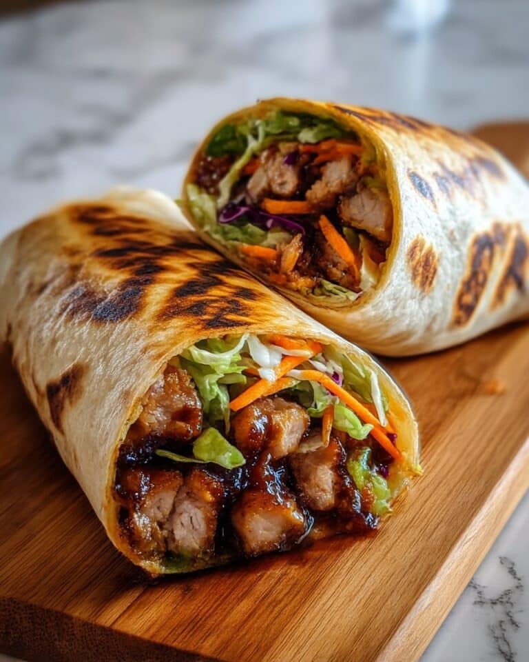 Teriyaki Chicken Wrap Recipe