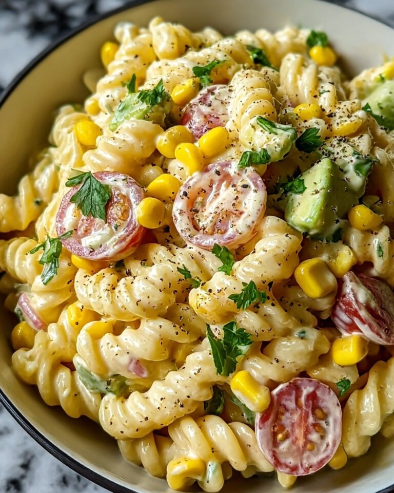Mexican Street Corn Pasta Salad Recipe