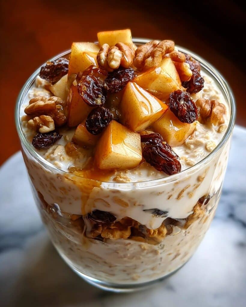 Cinnamon Raisin Overnight Oats Recipe
