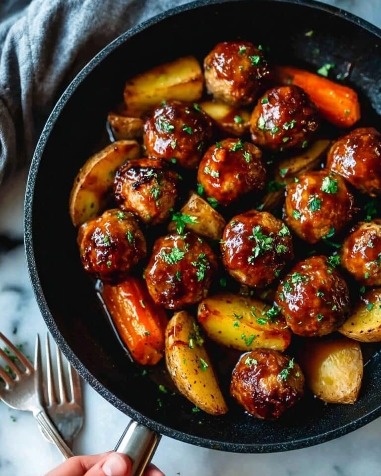 Healthy Apple Cider Turkey Meatballs Recipe